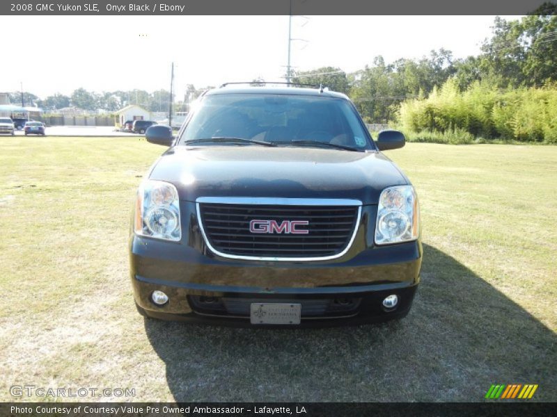 Onyx Black / Ebony 2008 GMC Yukon SLE