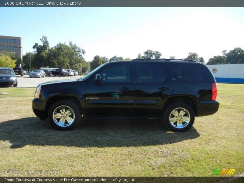 Onyx Black / Ebony 2008 GMC Yukon SLE