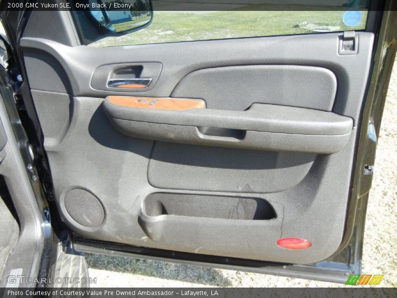 Onyx Black / Ebony 2008 GMC Yukon SLE