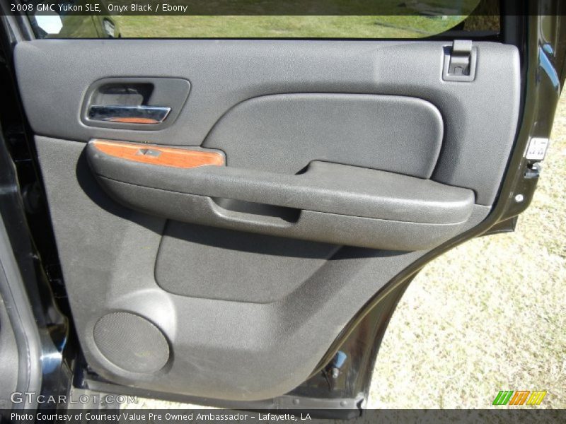 Onyx Black / Ebony 2008 GMC Yukon SLE