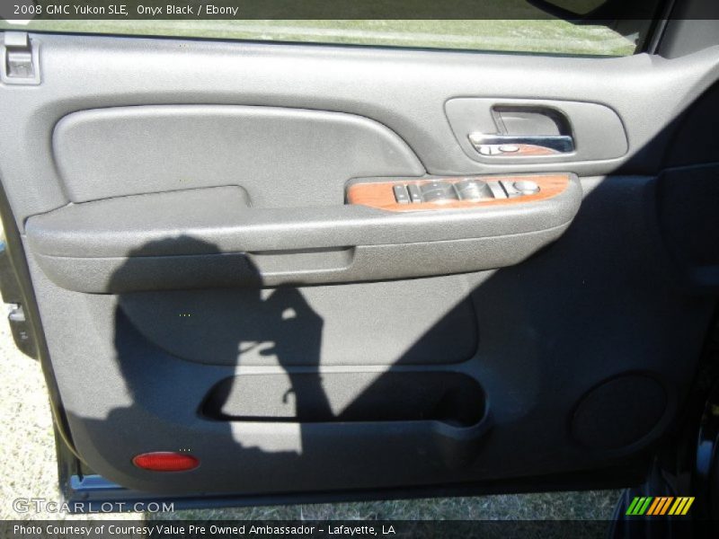 Onyx Black / Ebony 2008 GMC Yukon SLE