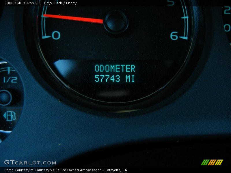 Onyx Black / Ebony 2008 GMC Yukon SLE