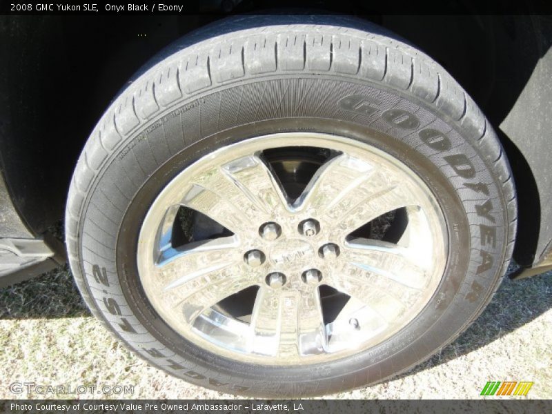 Onyx Black / Ebony 2008 GMC Yukon SLE