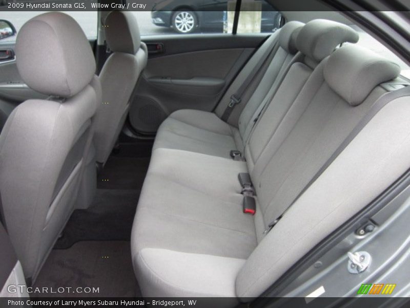 Willow Gray / Gray 2009 Hyundai Sonata GLS
