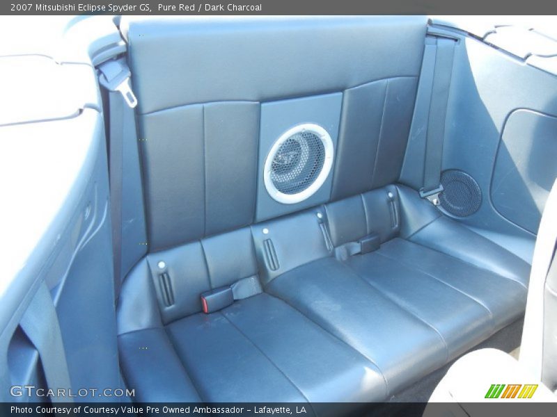 Pure Red / Dark Charcoal 2007 Mitsubishi Eclipse Spyder GS