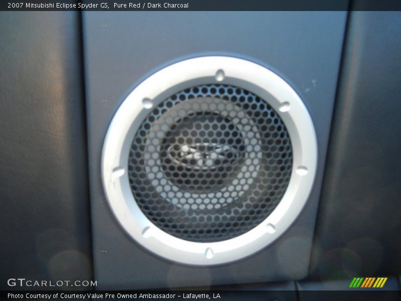 Pure Red / Dark Charcoal 2007 Mitsubishi Eclipse Spyder GS