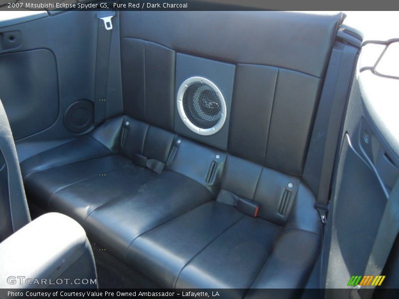 Pure Red / Dark Charcoal 2007 Mitsubishi Eclipse Spyder GS