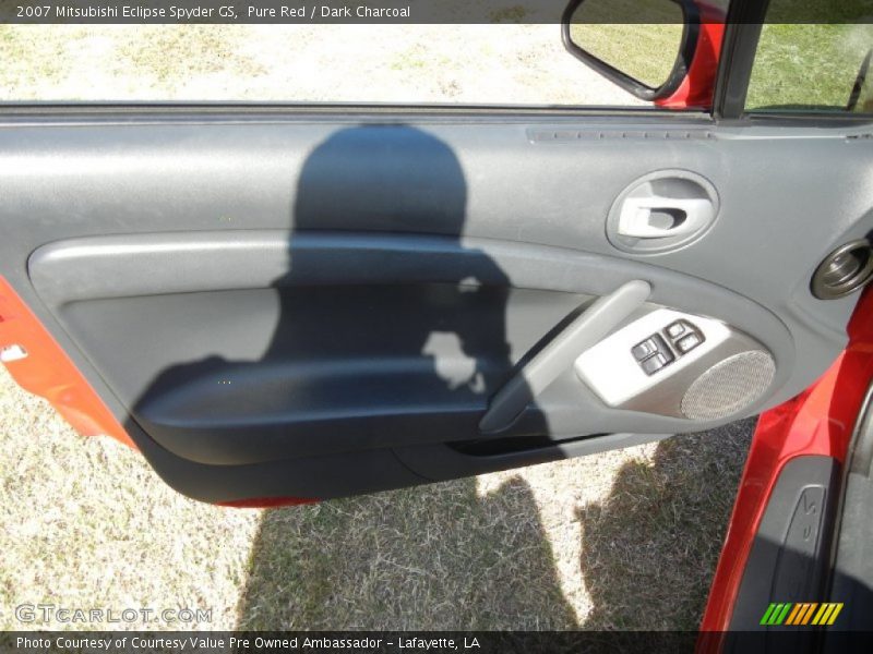 Pure Red / Dark Charcoal 2007 Mitsubishi Eclipse Spyder GS