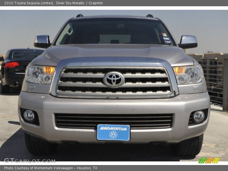 Silver Sky Metallic / Graphite 2010 Toyota Sequoia Limited