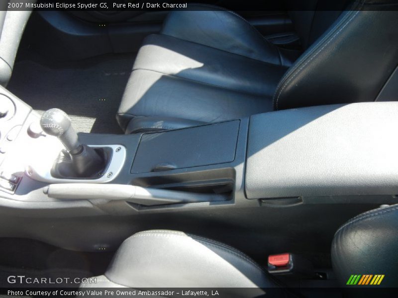 Pure Red / Dark Charcoal 2007 Mitsubishi Eclipse Spyder GS