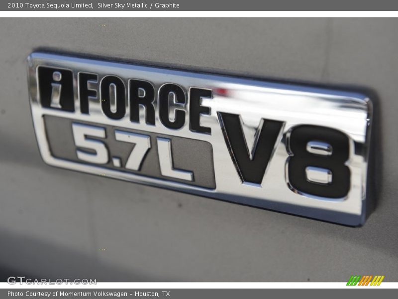 Silver Sky Metallic / Graphite 2010 Toyota Sequoia Limited