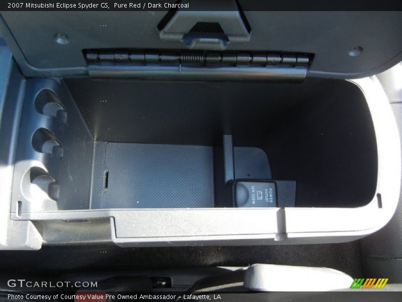 Pure Red / Dark Charcoal 2007 Mitsubishi Eclipse Spyder GS