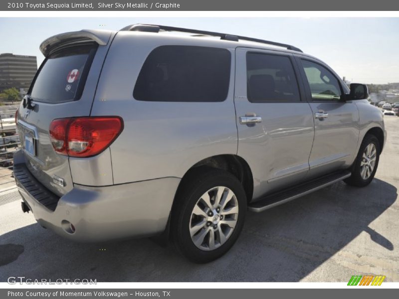 Silver Sky Metallic / Graphite 2010 Toyota Sequoia Limited