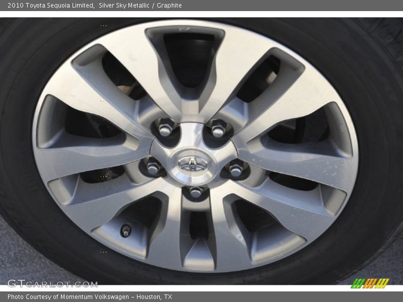 Silver Sky Metallic / Graphite 2010 Toyota Sequoia Limited