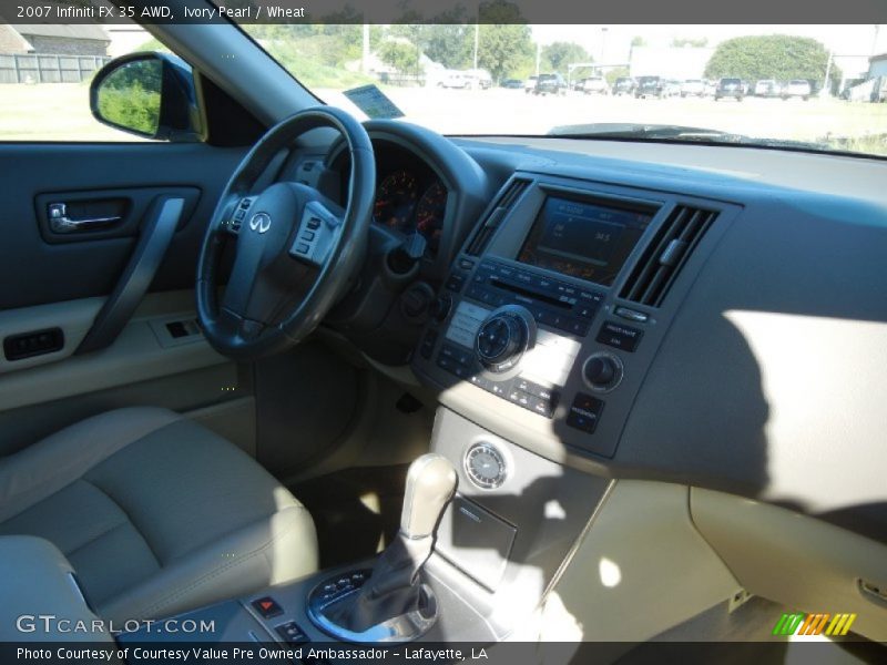 Ivory Pearl / Wheat 2007 Infiniti FX 35 AWD