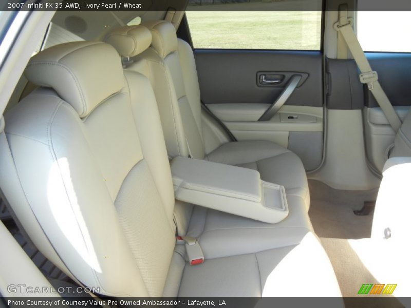 Ivory Pearl / Wheat 2007 Infiniti FX 35 AWD