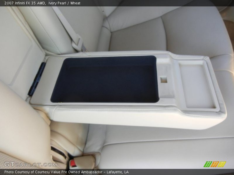 Ivory Pearl / Wheat 2007 Infiniti FX 35 AWD