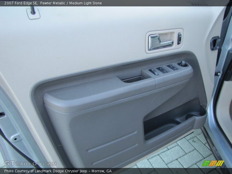 Pewter Metallic / Medium Light Stone 2007 Ford Edge SE