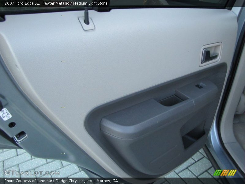 Pewter Metallic / Medium Light Stone 2007 Ford Edge SE