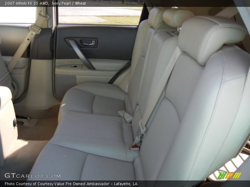 Ivory Pearl / Wheat 2007 Infiniti FX 35 AWD