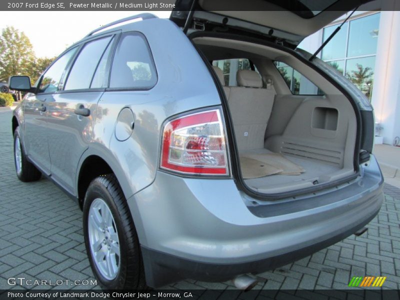 Pewter Metallic / Medium Light Stone 2007 Ford Edge SE