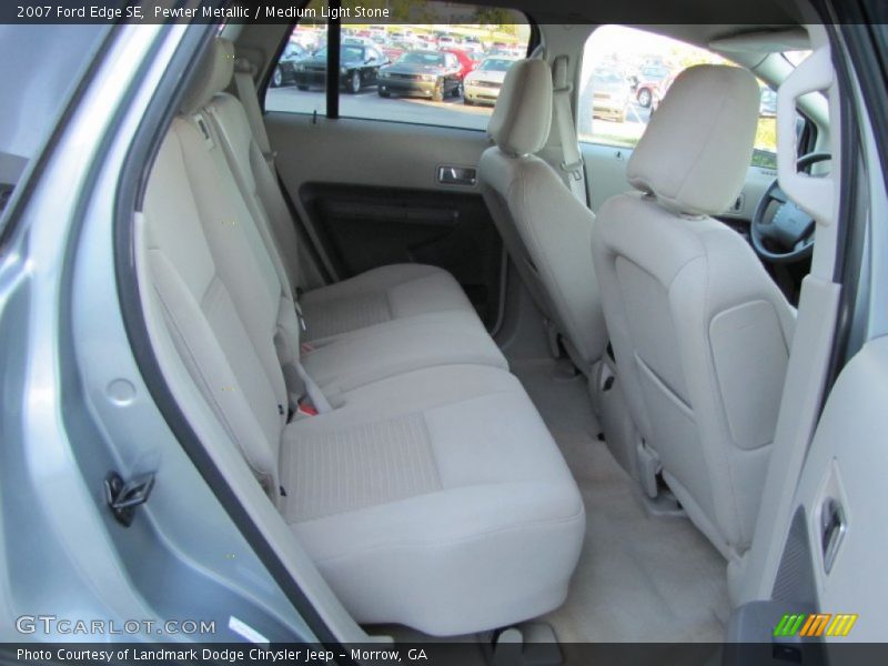 Pewter Metallic / Medium Light Stone 2007 Ford Edge SE