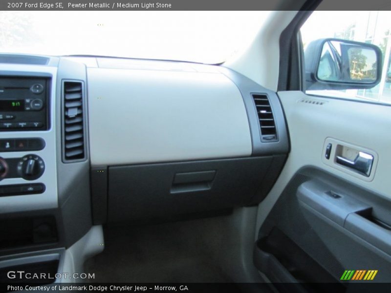 Pewter Metallic / Medium Light Stone 2007 Ford Edge SE