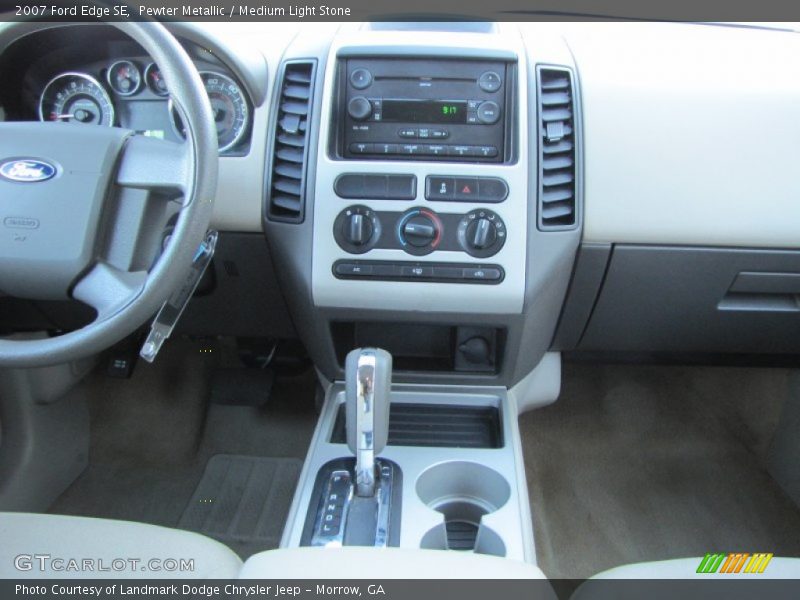 Pewter Metallic / Medium Light Stone 2007 Ford Edge SE