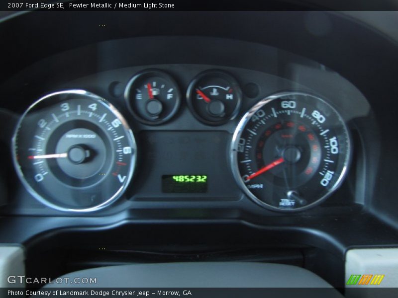 Pewter Metallic / Medium Light Stone 2007 Ford Edge SE