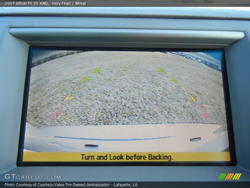 Ivory Pearl / Wheat 2007 Infiniti FX 35 AWD