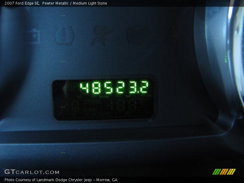 Pewter Metallic / Medium Light Stone 2007 Ford Edge SE