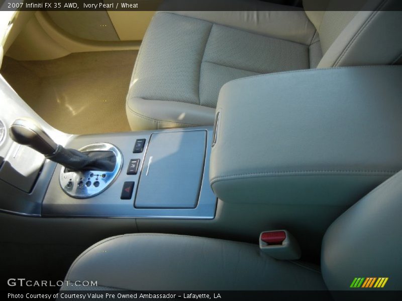 Ivory Pearl / Wheat 2007 Infiniti FX 35 AWD