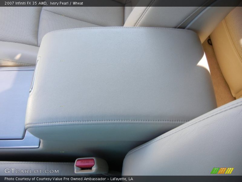 Ivory Pearl / Wheat 2007 Infiniti FX 35 AWD