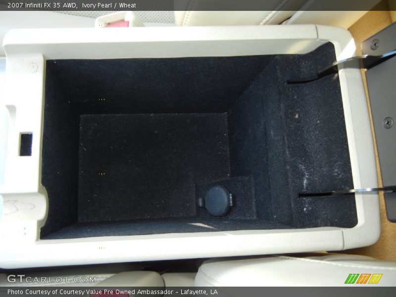 Ivory Pearl / Wheat 2007 Infiniti FX 35 AWD