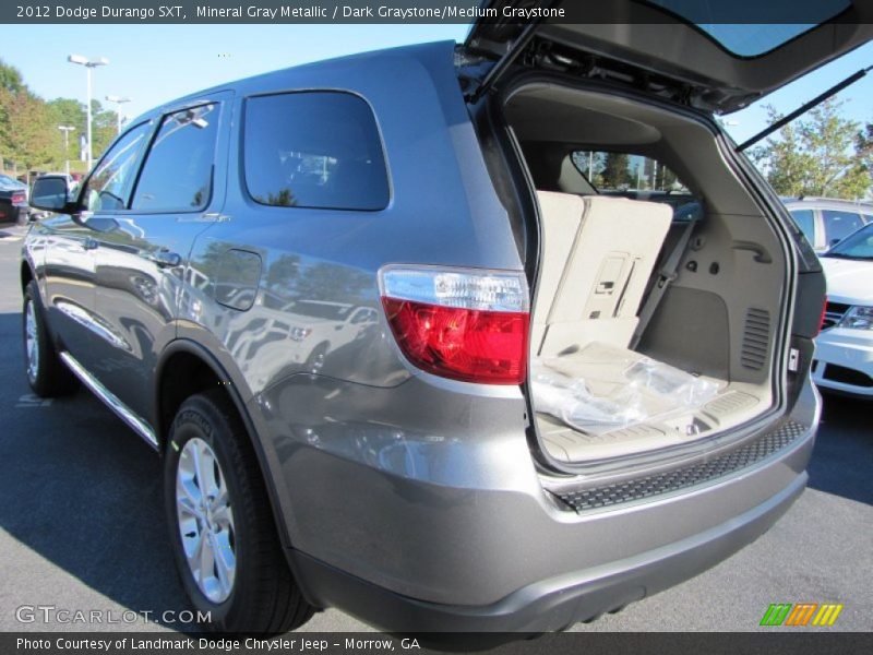 Mineral Gray Metallic / Dark Graystone/Medium Graystone 2012 Dodge Durango SXT