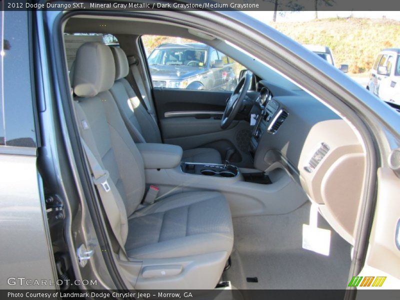 Mineral Gray Metallic / Dark Graystone/Medium Graystone 2012 Dodge Durango SXT