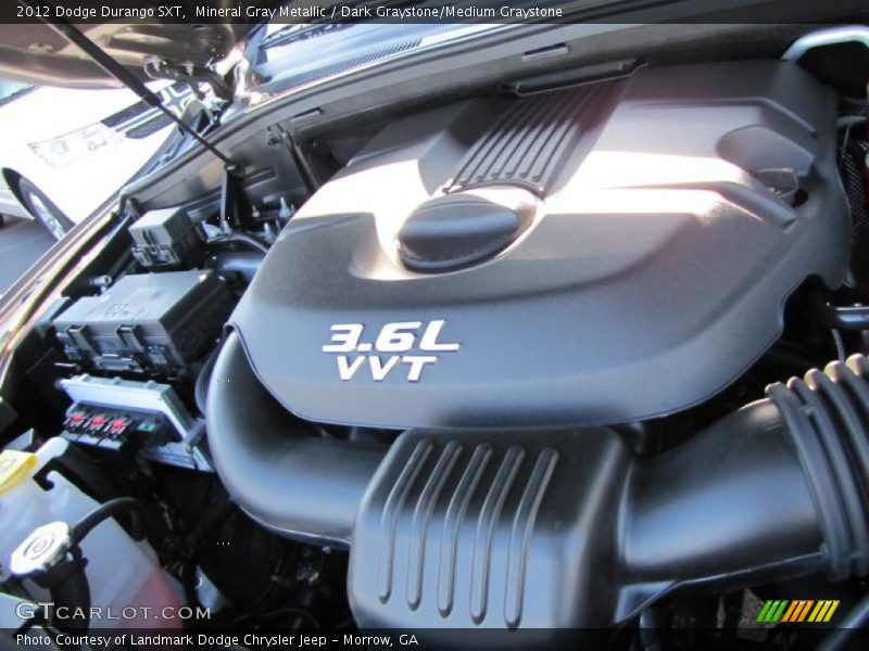 Mineral Gray Metallic / Dark Graystone/Medium Graystone 2012 Dodge Durango SXT
