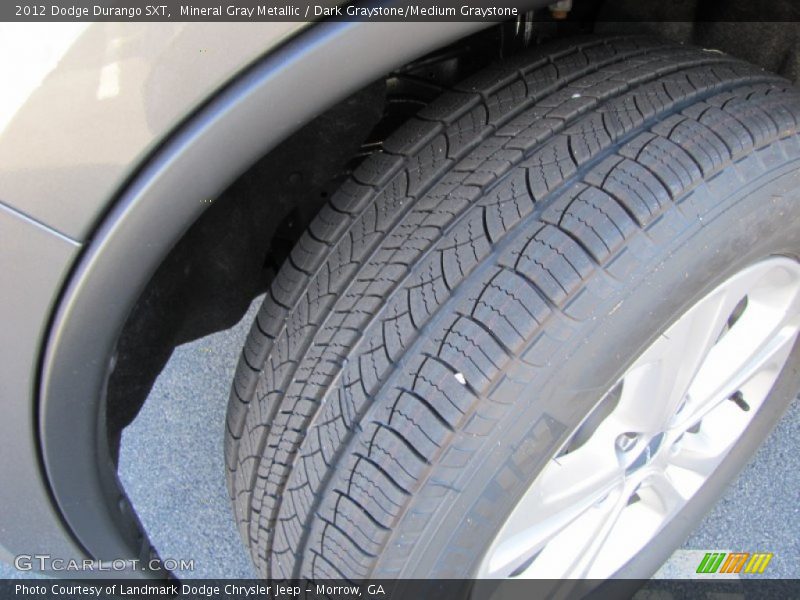 Mineral Gray Metallic / Dark Graystone/Medium Graystone 2012 Dodge Durango SXT