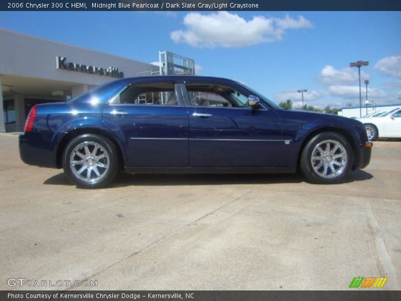 Midnight Blue Pearlcoat / Dark Slate Gray/Light Graystone 2006 Chrysler 300 C HEMI