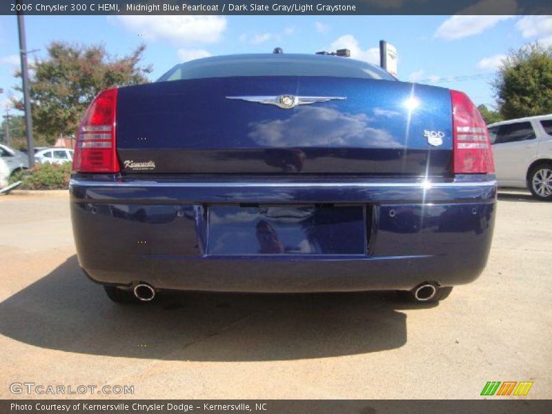 Midnight Blue Pearlcoat / Dark Slate Gray/Light Graystone 2006 Chrysler 300 C HEMI