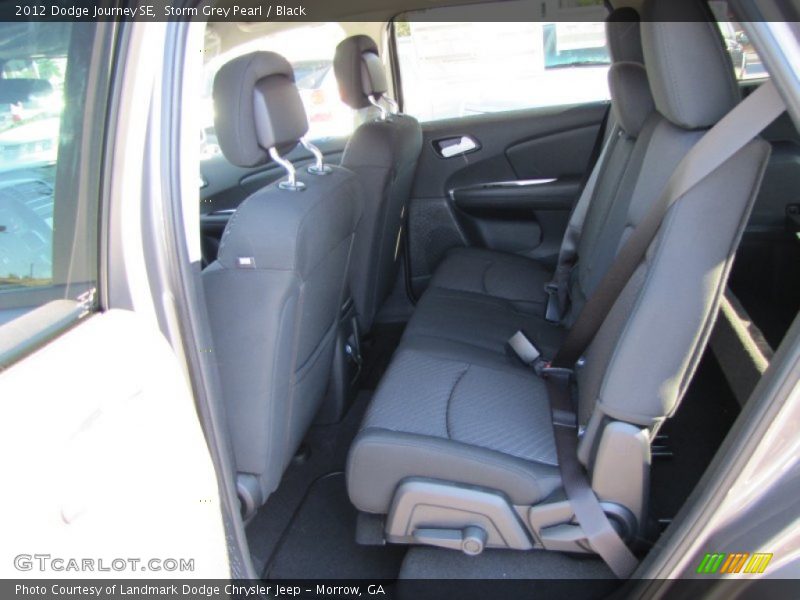 Storm Grey Pearl / Black 2012 Dodge Journey SE