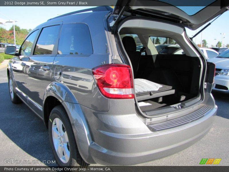 Storm Grey Pearl / Black 2012 Dodge Journey SE