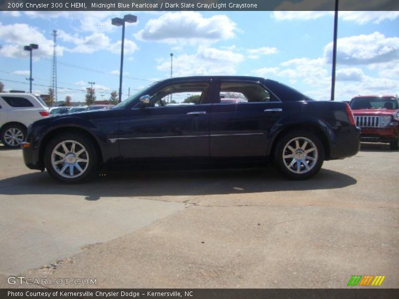 Midnight Blue Pearlcoat / Dark Slate Gray/Light Graystone 2006 Chrysler 300 C HEMI