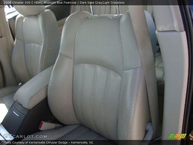 Midnight Blue Pearlcoat / Dark Slate Gray/Light Graystone 2006 Chrysler 300 C HEMI