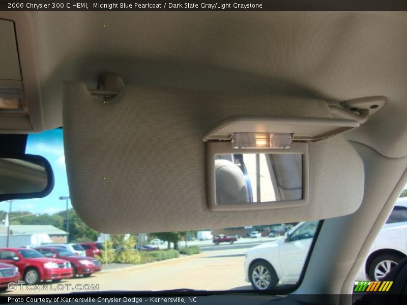 Midnight Blue Pearlcoat / Dark Slate Gray/Light Graystone 2006 Chrysler 300 C HEMI