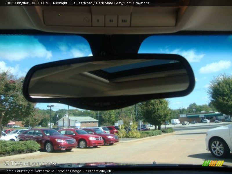 Midnight Blue Pearlcoat / Dark Slate Gray/Light Graystone 2006 Chrysler 300 C HEMI