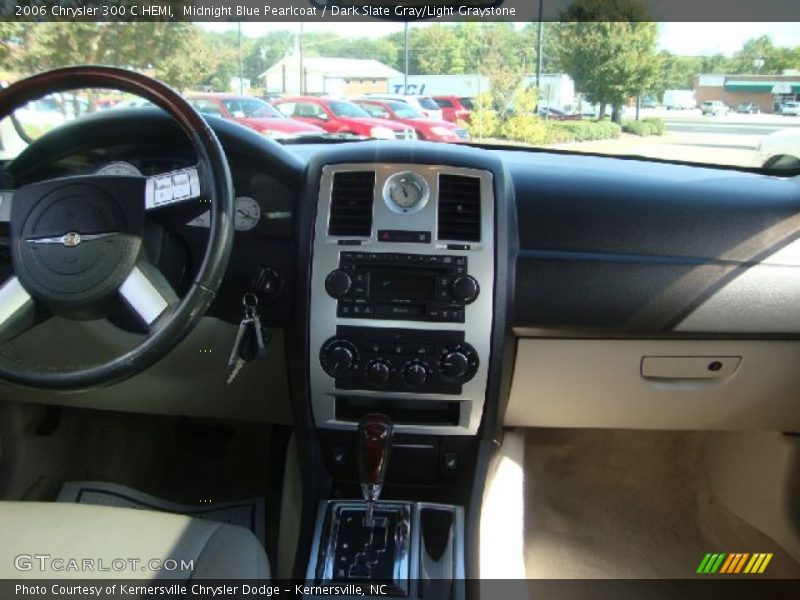 Midnight Blue Pearlcoat / Dark Slate Gray/Light Graystone 2006 Chrysler 300 C HEMI