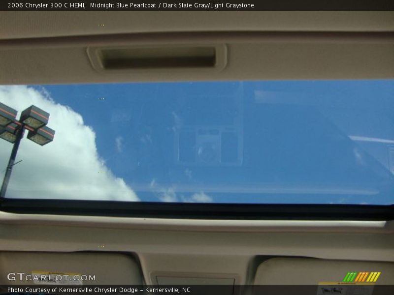 Midnight Blue Pearlcoat / Dark Slate Gray/Light Graystone 2006 Chrysler 300 C HEMI