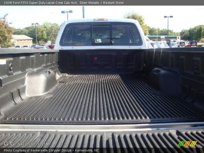Silver Metallic / Medium Stone 2008 Ford F350 Super Duty Lariat Crew Cab 4x4