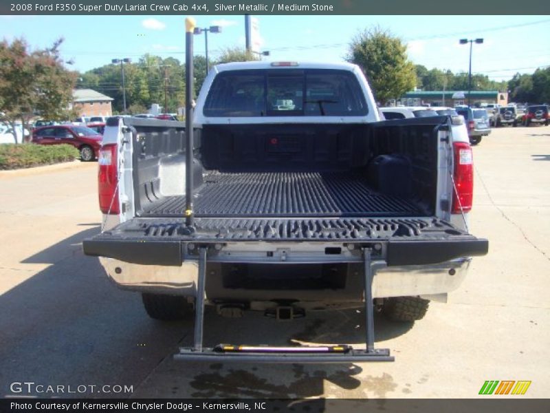Silver Metallic / Medium Stone 2008 Ford F350 Super Duty Lariat Crew Cab 4x4
